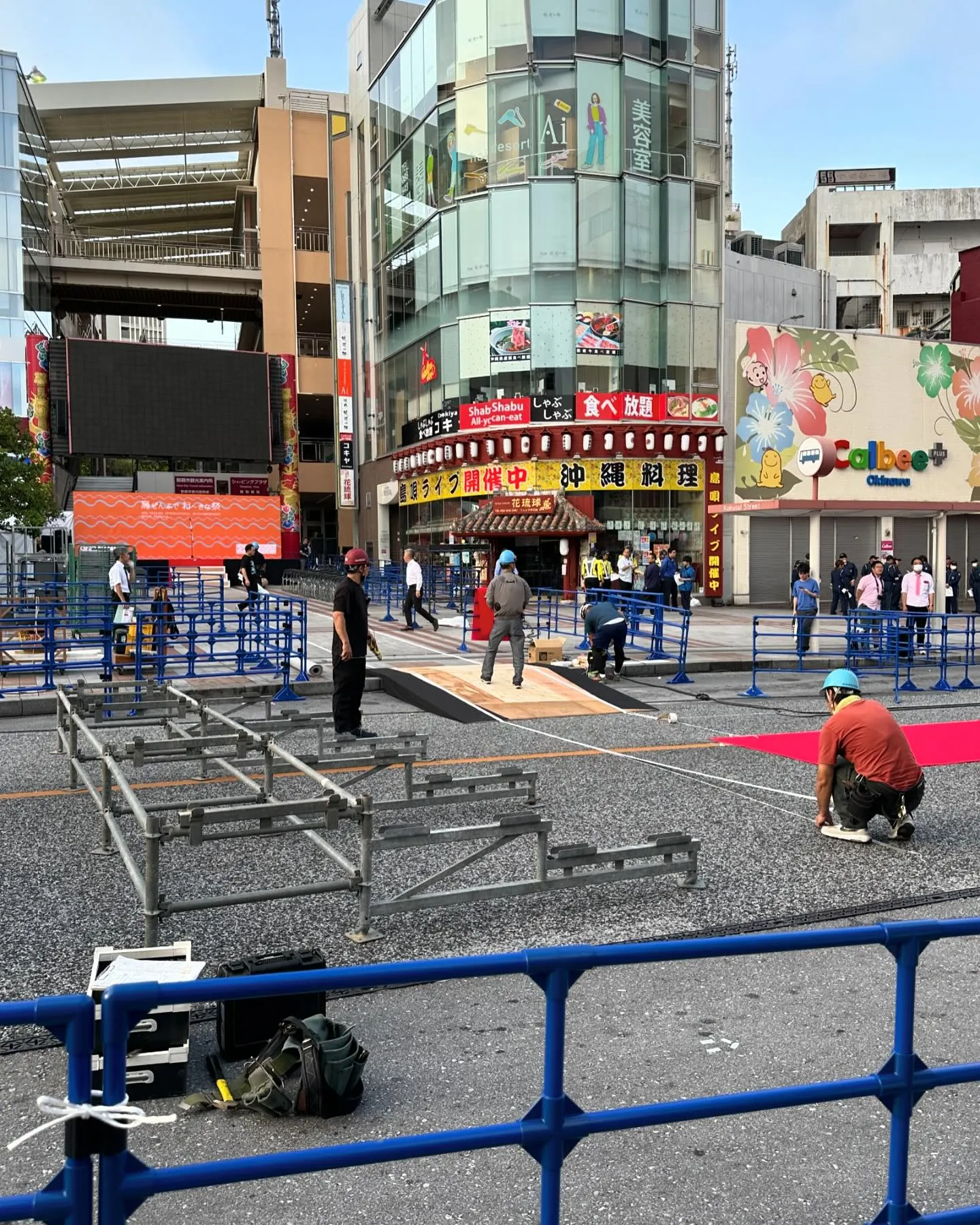 第16回島ぜんぶでお〜きな祭のレッドカーペット✨