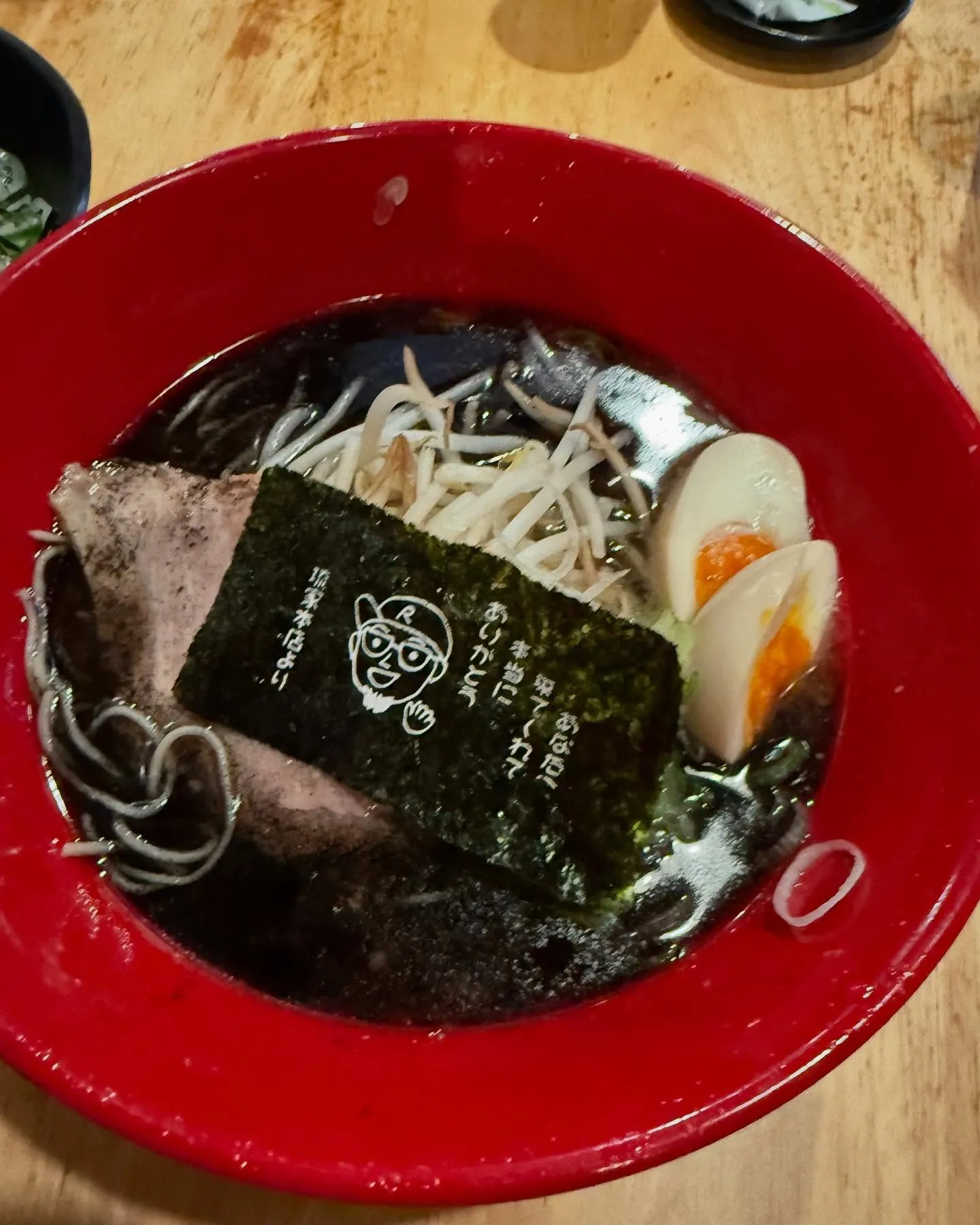 焦がしにんにくが美味しい😋