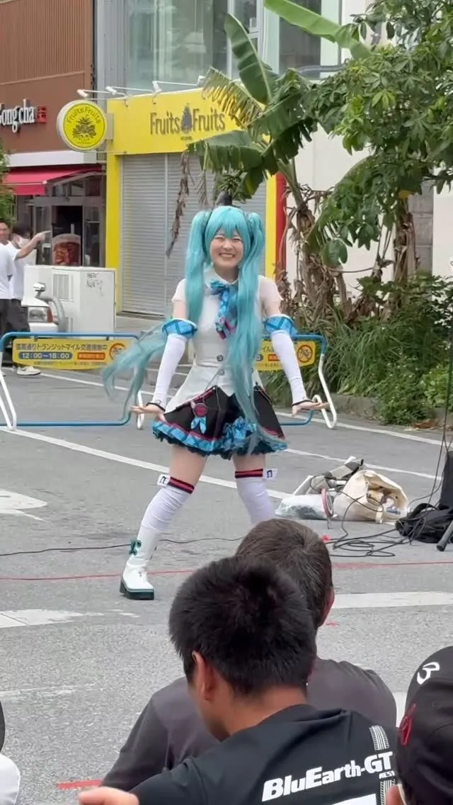 コスプレパレードとライブ✨