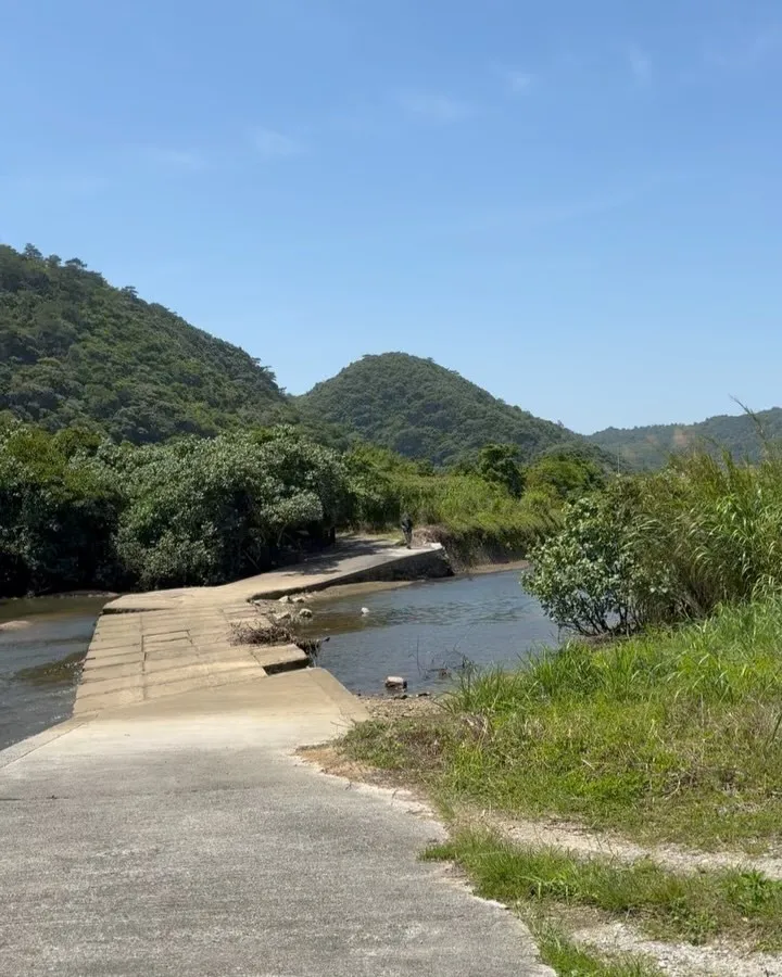 名護のやんばるにも沈下橋があります。